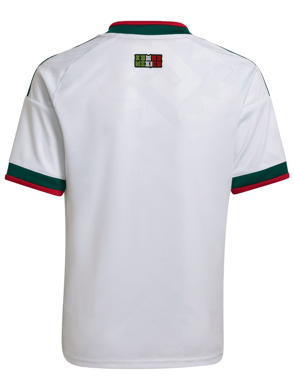 Jersey de Selección Nacional de México visitante manga corta fan para niño 3