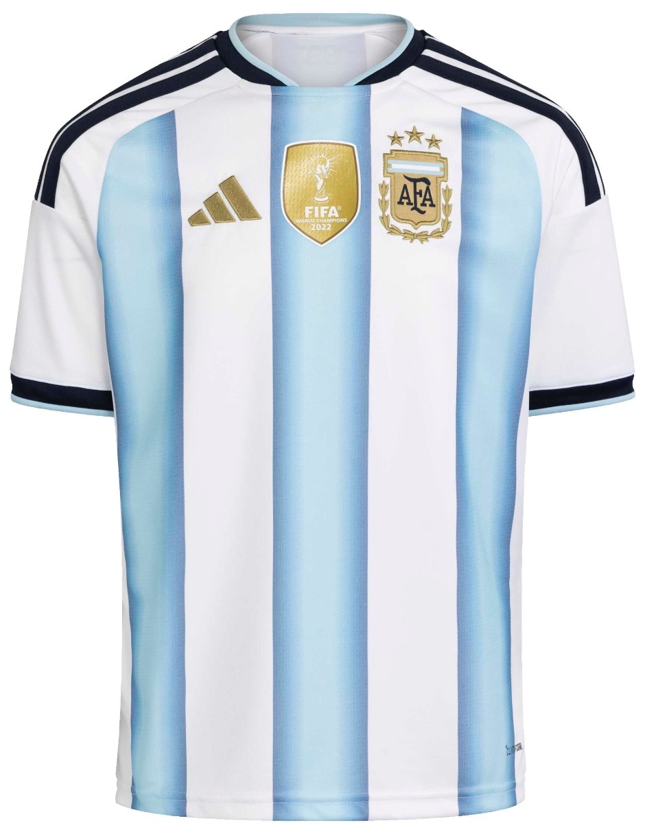Jersey de Selección de fútbol de Argentina local manga corta para niño
