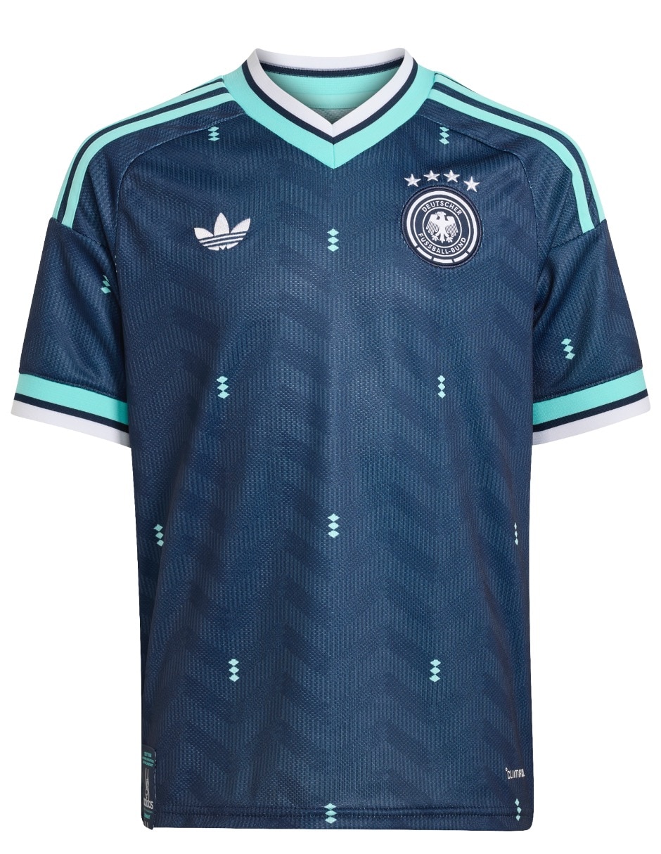 Jersey de elección de fútbol de Alemania visitante manga corta fan para niño 2