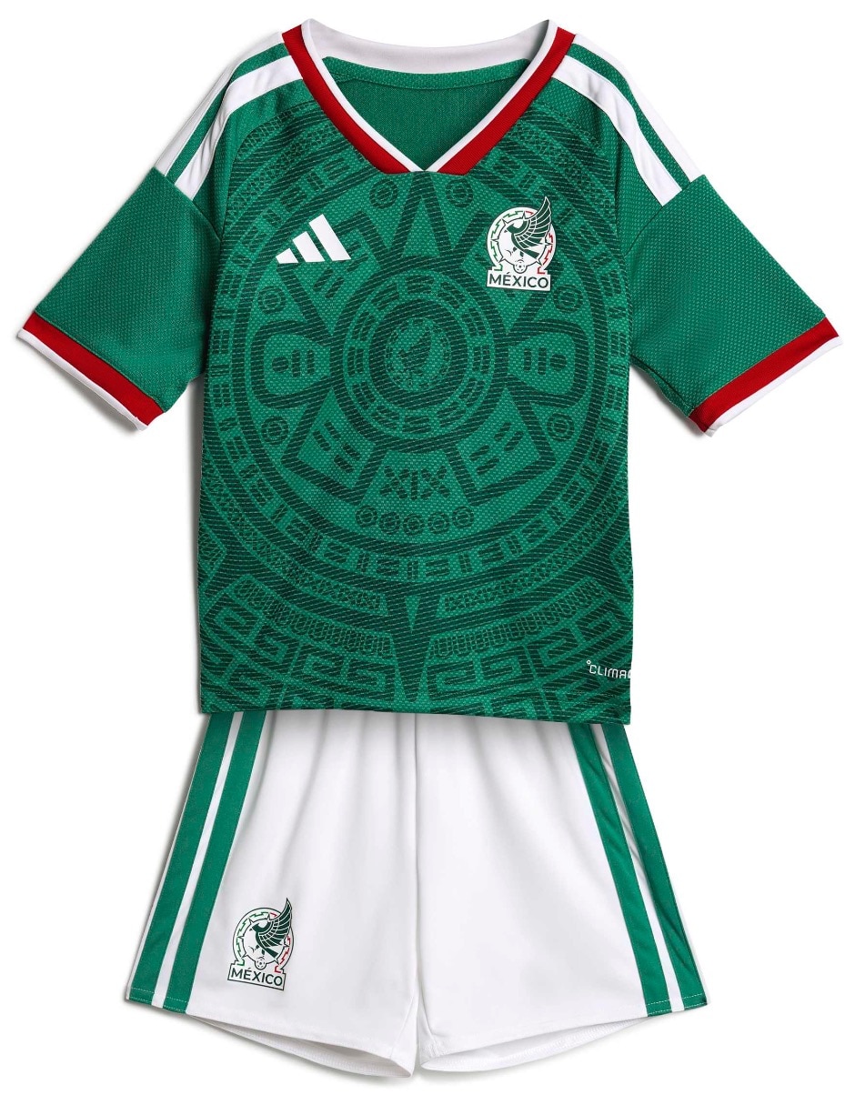 Conjunto deportivo méxico fmf 'de' poliéster 'para' niño 2 piezas