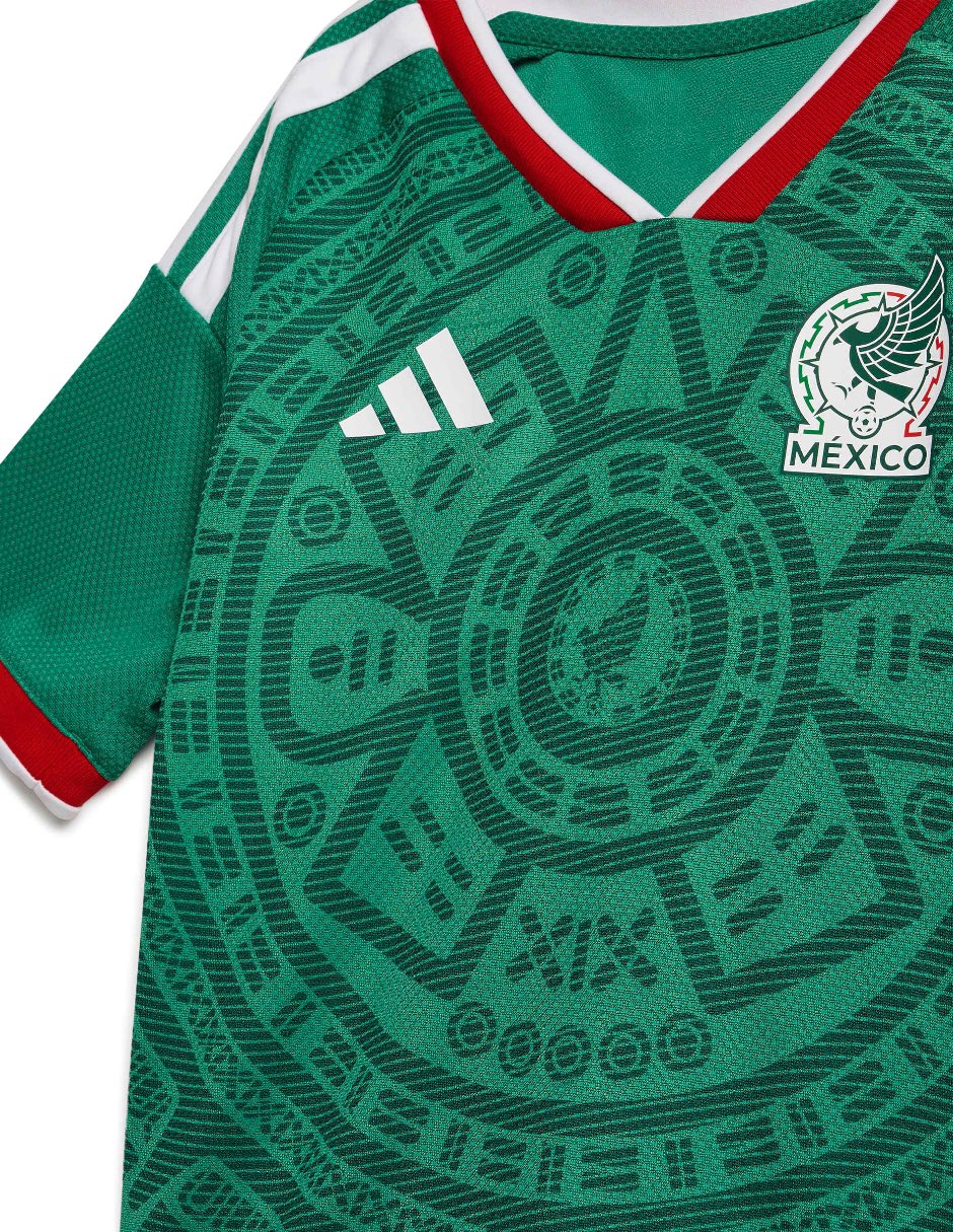 Conjunto deportivo méxico fmf "de" poliéster "para" niño 2 piezas 2