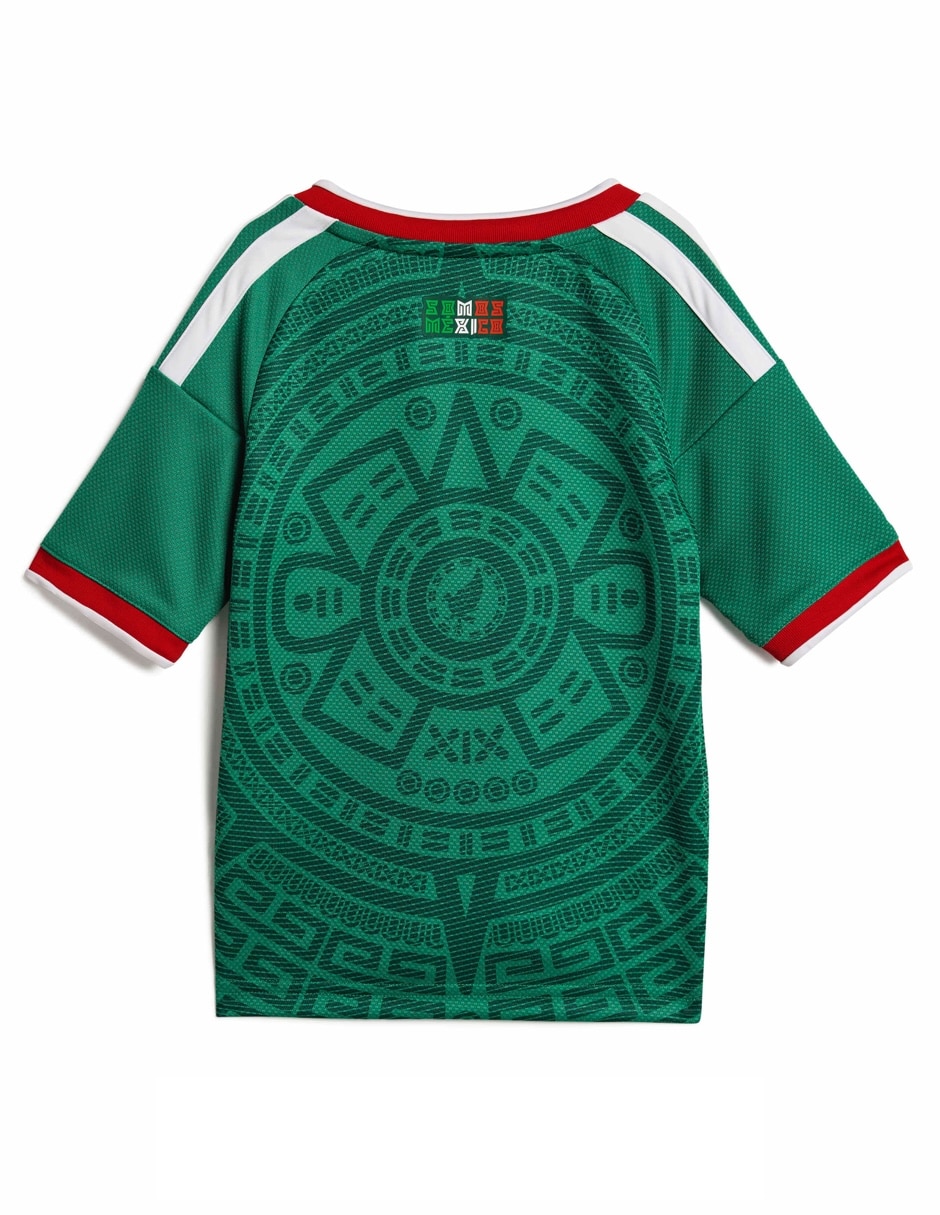 Conjunto deportivo méxico fmf "de" poliéster "para" niño 2 piezas 6