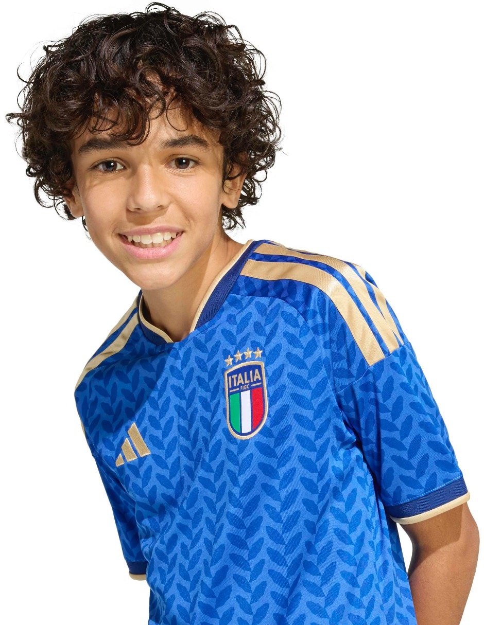"jersey de" selección de fútbol de italia local "manga" corta "para" niño 6