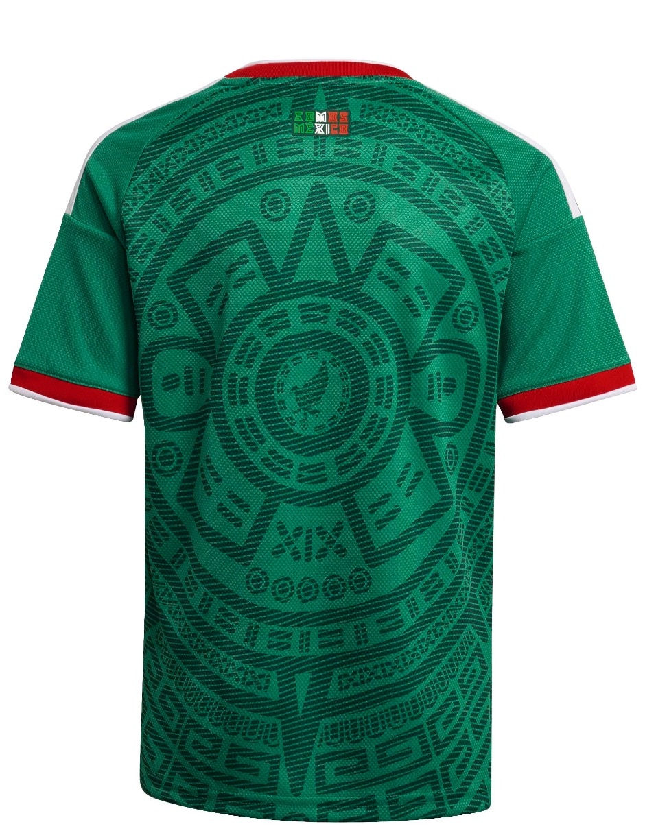 Jersey de Selección Nacional de México local manga corta para niño 2