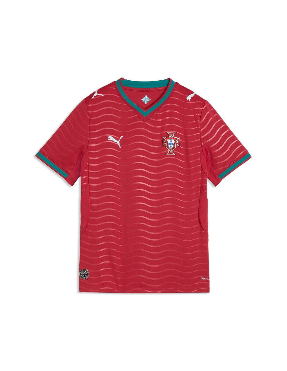 Jersey de Selección de fútbol de Portugal local manga corta fan para niño
