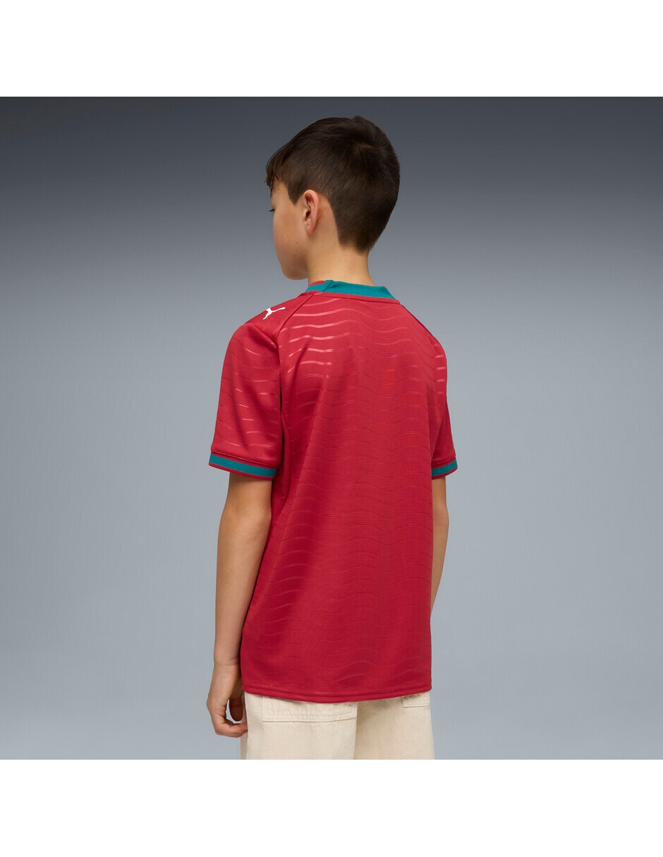 Jersey de Selección de fútbol de Portugal local manga corta  fan para niño 2
