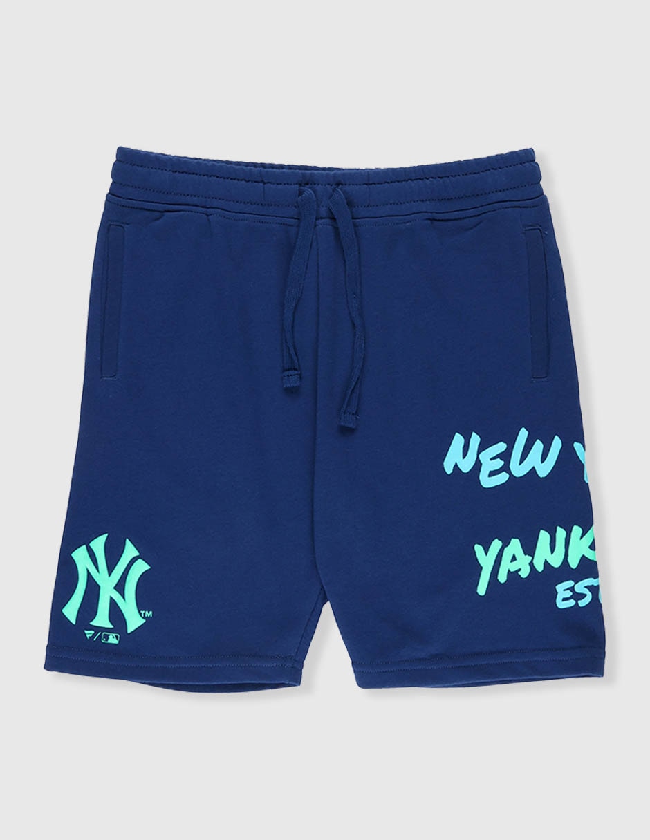 Short con bolsillos New York Yankees para básquetbol niño