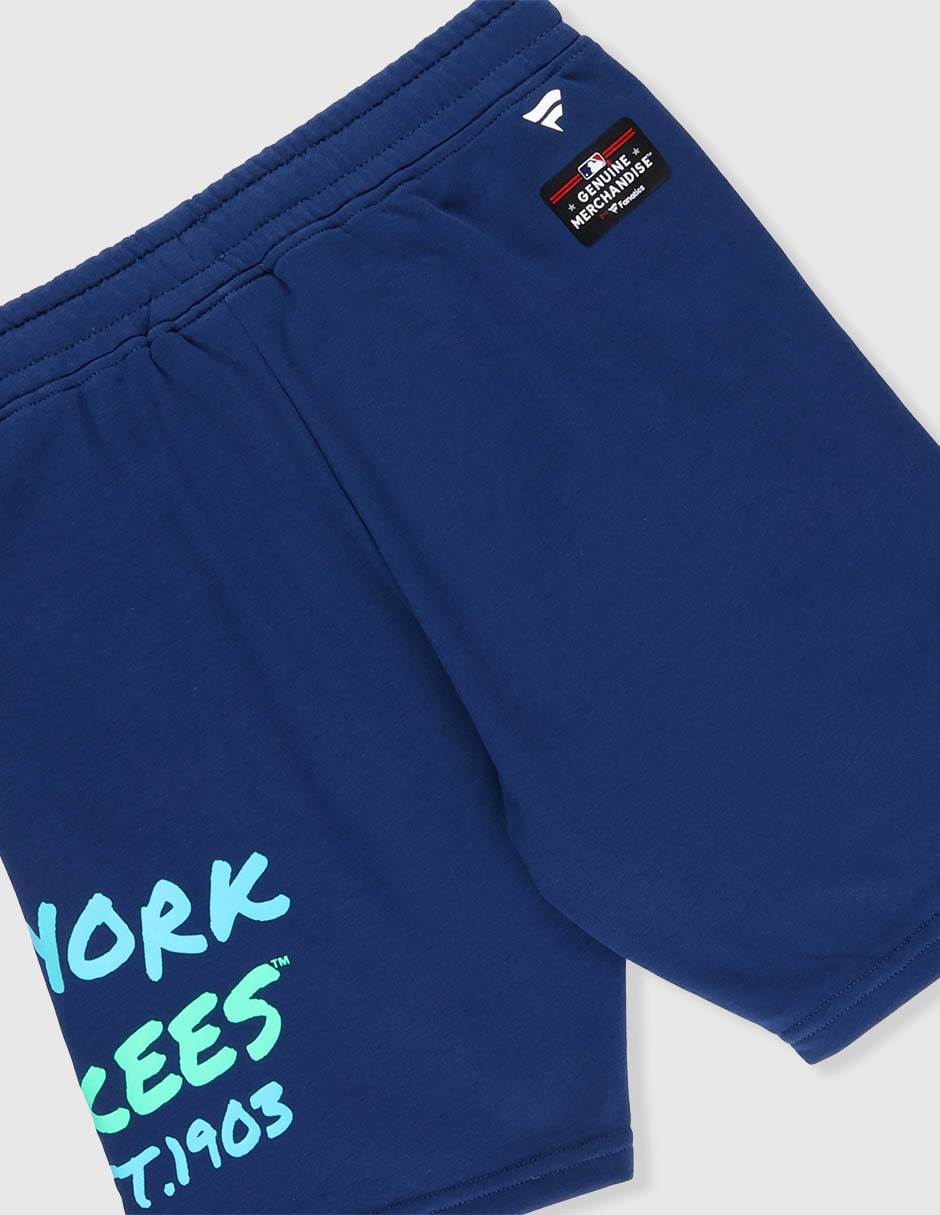 Short con bolsillos New York Yankees para básquetbol niño 4