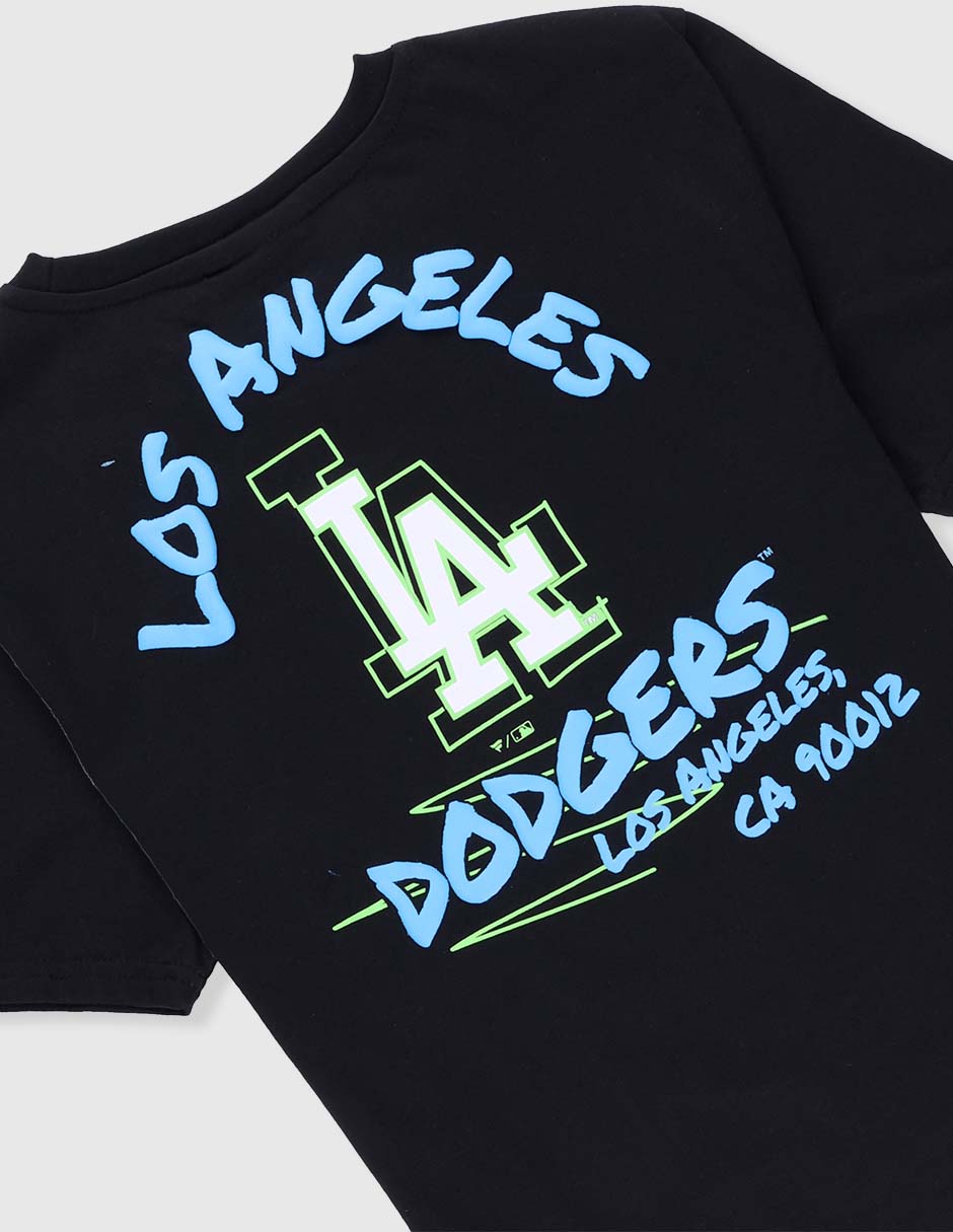 Playera deportiva para béisbol Los Ángeles Dodgers de niño 4