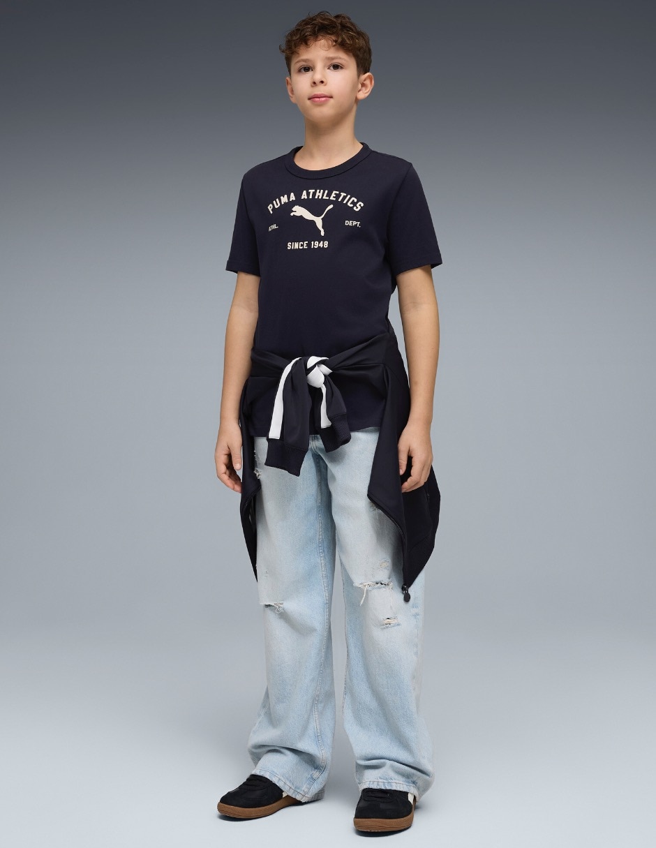 Playera deportiva para entrenamiento de niño 4