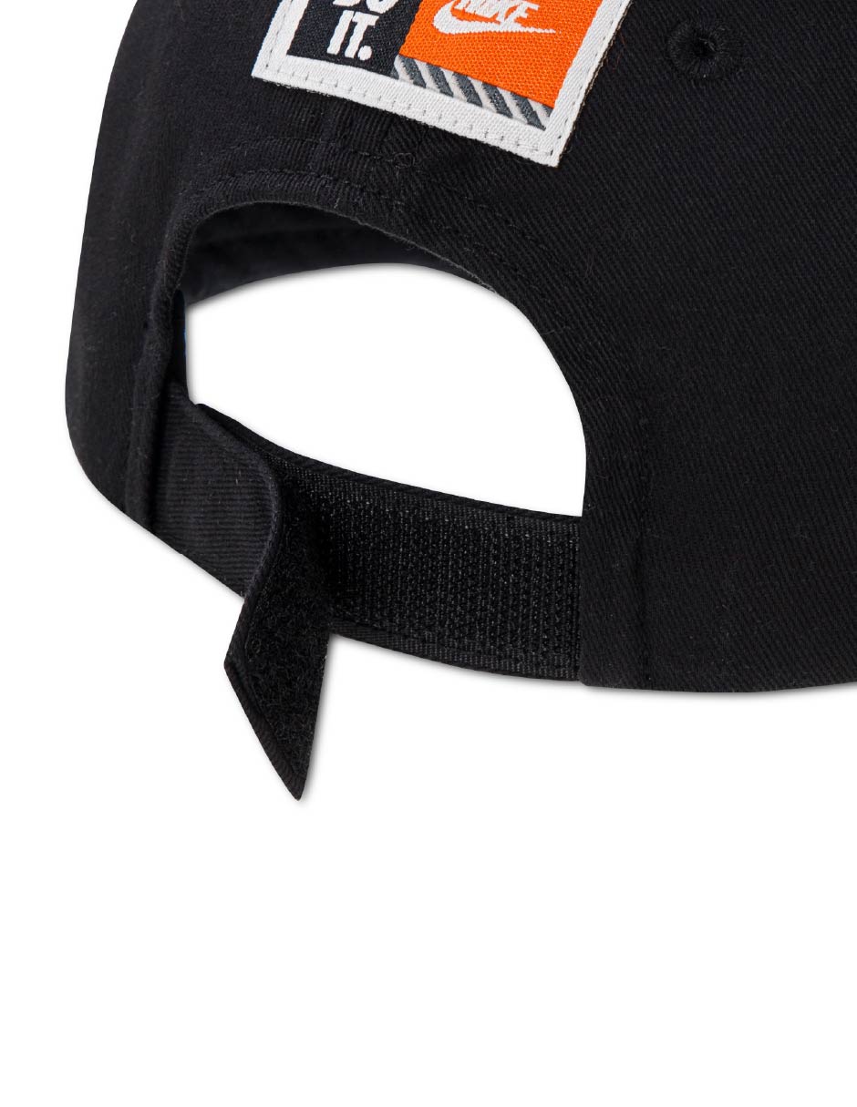 Gorra visera curva correa ajustable casual para niño 3