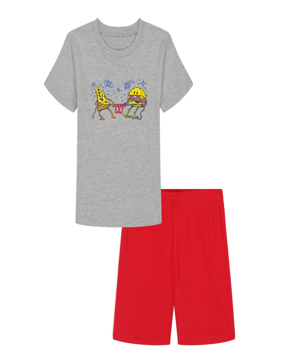 Conjunto deportivo regular con elástico para niño Conjunto deportivo regular con elástico para niño