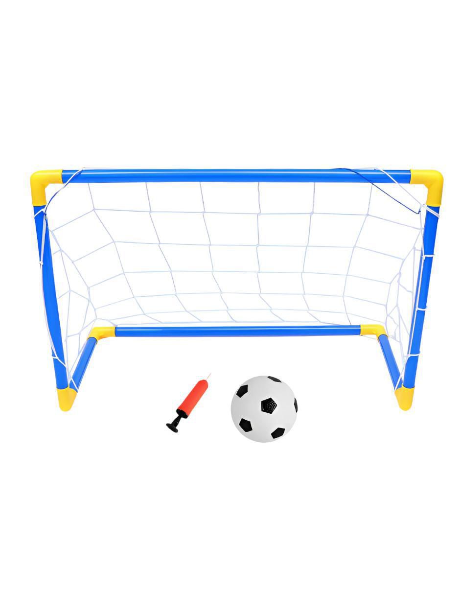Portería para fútbol con red