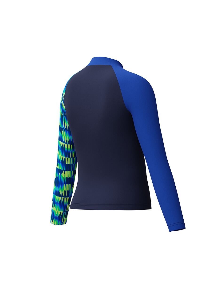 Wetshirt estampado bloques de color para niño 2