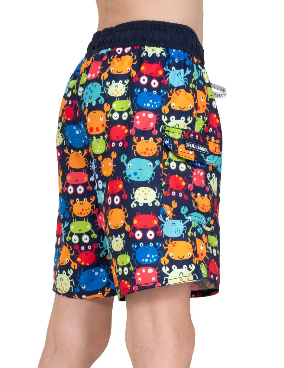 Short con malla Crabs para natación niño 2