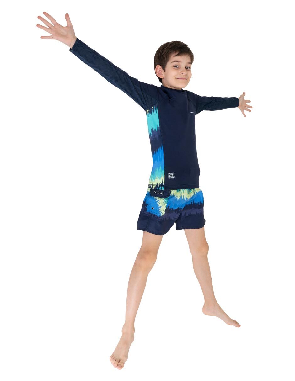 Short con malla para natación niño 4