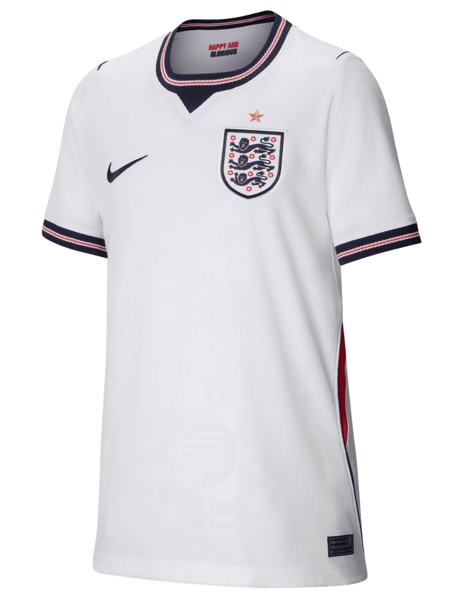 Jersey de Selección de fútbol de Inglaterra local manga corta fan para niño 3