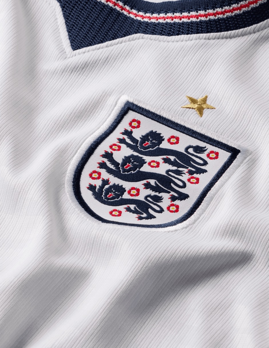 Jersey de Selección de fútbol de Inglaterra local manga corta fan para niño 5