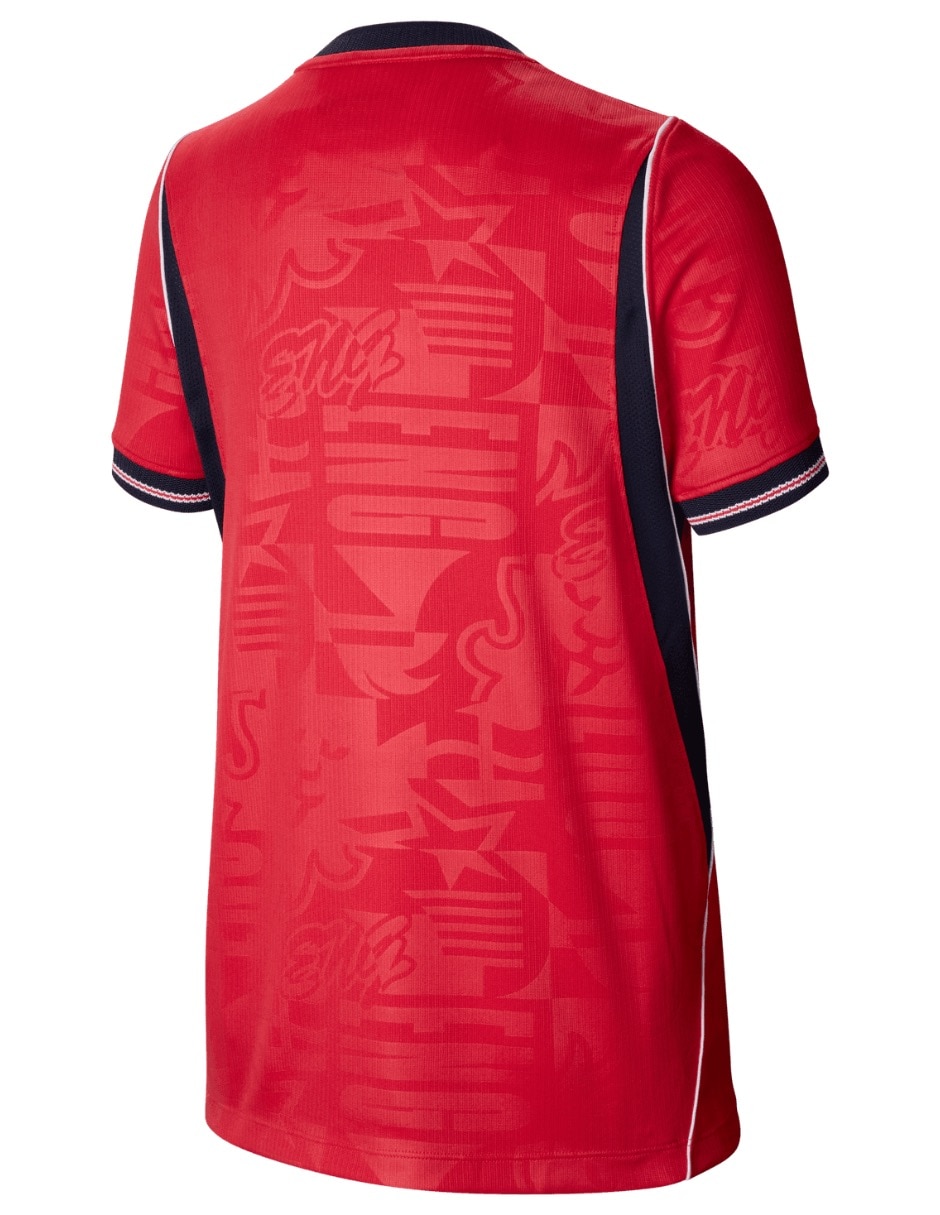 Jersey de Selección de fútbol de Inglaterra visitante manga corta fan infantil 2