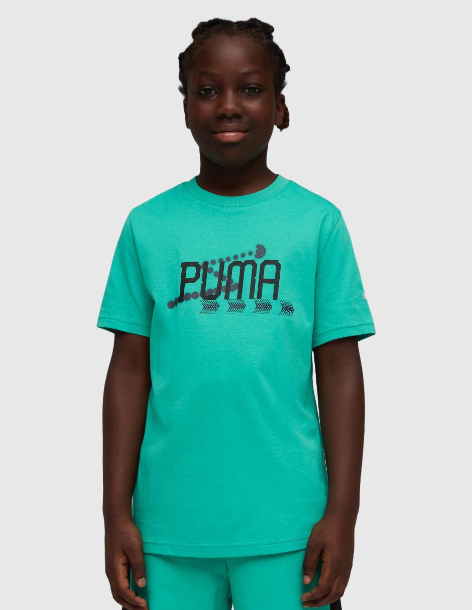 Playera deportiva para entrenamiento Active Sports Big Graphic Tee B de niño